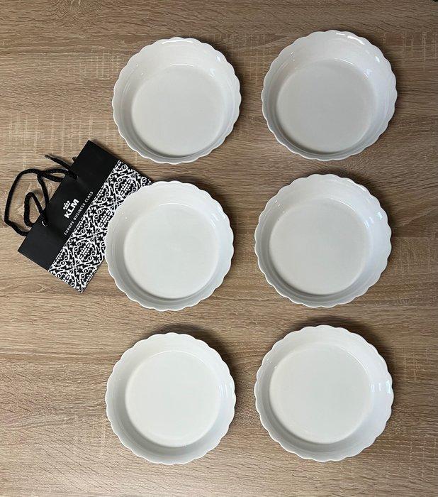 For KLM - Marcel Wanders - Bord (6) - Porselein, Antiek en Kunst, Antiek | Meubels | Stoelen en Sofa's