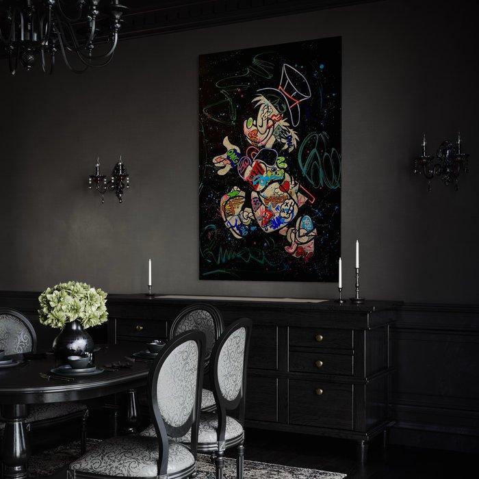 Moabit - Uncle Scrooge X Dream Big Always ,Neon XL, Antiek en Kunst, Kunst | Schilderijen | Modern