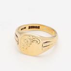 Ring - 9 kt. Geel goud, Handtassen en Accessoires, Ringen, Nieuw