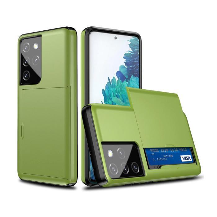 Samsung Galaxy S10 - Wallet Card Slot Cover Case Hoesje, Telecommunicatie, Mobiele telefoons | Hoesjes en Screenprotectors | Samsung