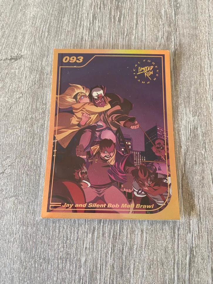 Gen2 #093 Gold Jay and silent bab mall brawl  Limited run..., Hobby en Vrije tijd, Verzamelkaartspellen | Overige, Zo goed als nieuw