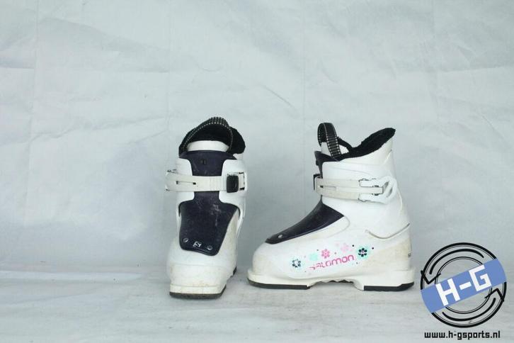 Refurbished - Skischoenen - Salomon White achterinstap -, Sport en Fitness, Skiën en Langlaufen, Ski, Schoenen, Gebruikt, Salomon