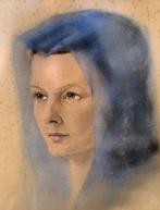 Han van Meegeren (1889-1947) - Gesluierde vrouw, Antiek en Kunst