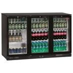 Barkoelkast | BACK BAR | 300L | Zwart | +2°C/+10°C |, Verzenden, Nieuw in verpakking