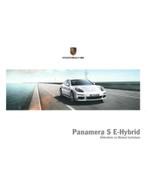 2014 PORSCHE PANAMERA S E-HYBRID BIJLAGE INSTRUCTIEBOEKJE, Auto diversen, Handleidingen en Instructieboekjes