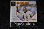 Actua Soccer 3 Playstation 1 PS1 Manual Only PAL, Verzenden, Nieuw