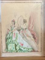 Lijst- Vitrinekader De jonge dames vóór de bal - Hout,