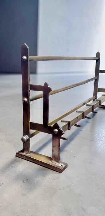 Kapstok - Messing - Art Deco kapstok 1910, Antiquités & Art, Art | Objets design