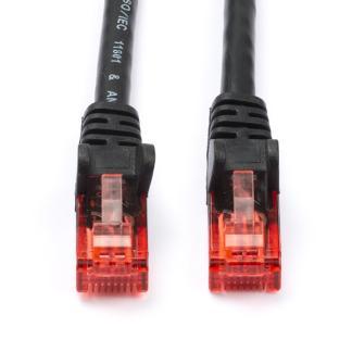 Internetkabel | Cat6 U/UTP | 7.5 meter (Zwart), Informatique & Logiciels, Pc & Câble réseau, Envoi