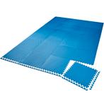 Set van 24 beschermingsmatten - blauw, Verzenden