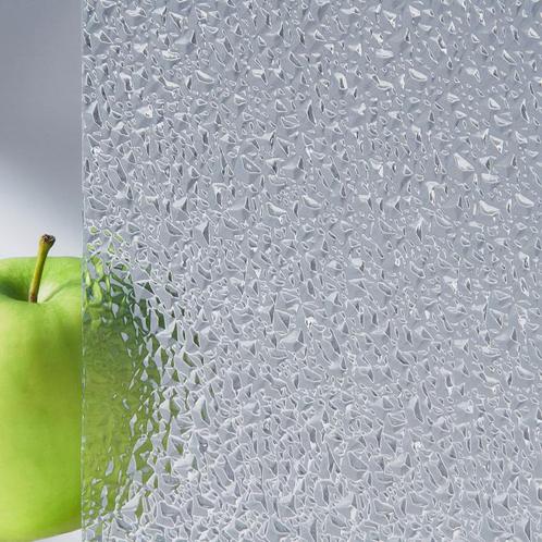 Enkel glas figuurglas Waterdrup blank 4mm, Doe-het-zelf en Bouw, Glas en Ramen, Nieuw, Verzenden