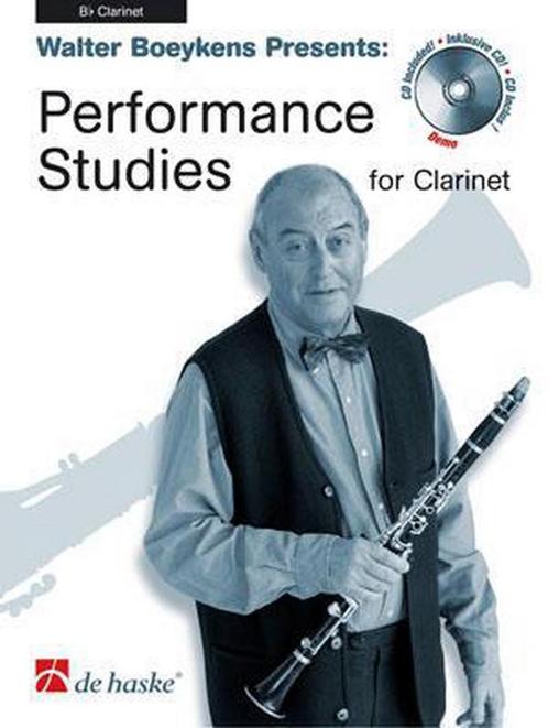 Performance Studies for Clarinet 9789043120012, Boeken, Dieren en Huisdieren, Gelezen, Verzenden