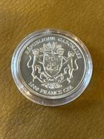 Gabon. 1000 Francs CFA 2012 Springbock 24 k Teilvergoldung, Postzegels en Munten