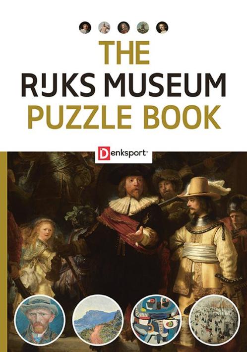 Denksport - The Rijksmuseum Puzzle book (English) Denksport, Boeken, Overige Boeken, Zo goed als nieuw, Verzenden