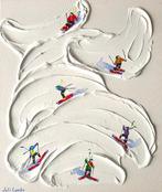 Juli Lampe (1980) - Ski Lovers in snow whirlwinds.