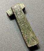 Oud-Romeins Brons Zeer zeldzaam type zeer elegante broche,, Antiek en Kunst