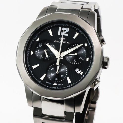Murex - Swiss Chronograph - MUC605-SS-9 - Zonder, Handtassen en Accessoires, Horloges | Heren