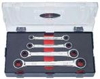 Star double gear flat wrench 4-delig, Autos : Pièces & Accessoires, Pneus & Jantes, Verzenden