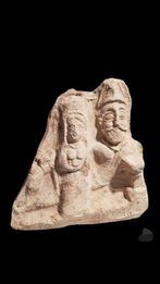 Parthische rijk Terracotta Zeer zeldzaam koppel