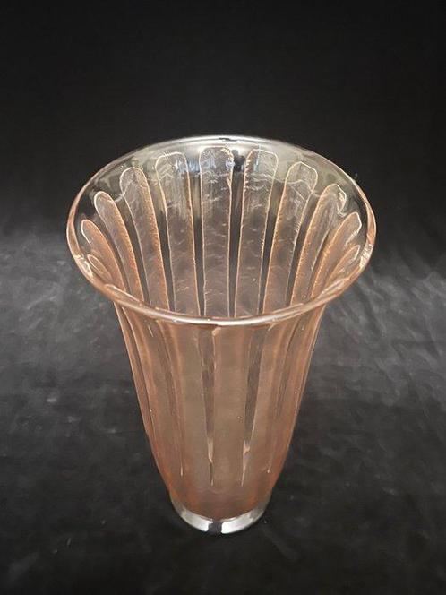 Verreries Schneider - Vaas - Glas - Art Deco vaas, Antiek en Kunst, Antiek | Glaswerk en Kristal