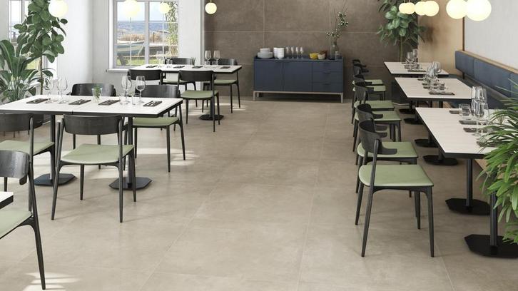 Omnia Sand 60x60 MAT Vloertegel en Wandtegel / Woonkamer /, Doe-het-zelf en Bouw, Tegels, Ophalen of Verzenden