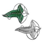 Lord of the Rings Elven Leaf Brooch, Collections, Ophalen of Verzenden