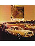 1976 FORD MUSTANG II BROCHURE ENGELS (USA), Nieuw