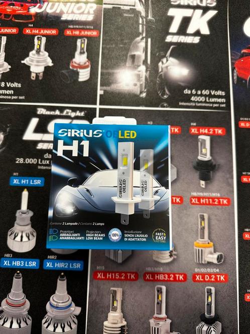 KIT DE PHARE LED SIRIUS H1 SÉRIE OELED 12V 6000K, Auto-onderdelen, Verlichting, Verzenden