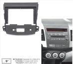 FACADE AUTORADIO 2-DIN GRIS 9 POUR CITROEN C-CROSSER MITSUB, Verzenden