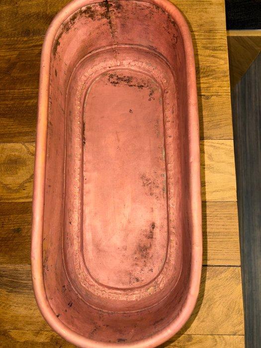 Keukencontainer - Koper - Grote Turbotière/Vis, Antiek en Kunst, Antiek | Keukengerei