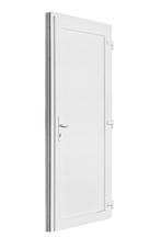 PVC Kunststof Deur volledig paneel Basic plus 98 x 204, 80 tot 100 cm, 215 cm of meer, Nieuw, Ophalen of Verzenden