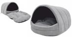 Hondenmand - hondencave - 45x49x36 cm - lichtgrijs, Ophalen of Verzenden, Nieuw