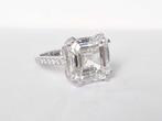 Verlovingsring - 18 karaat Witgoud - 10.30ct. tw. Diamant