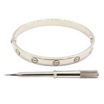 Cartier - Bracelet - Love - 18 carats Or blanc