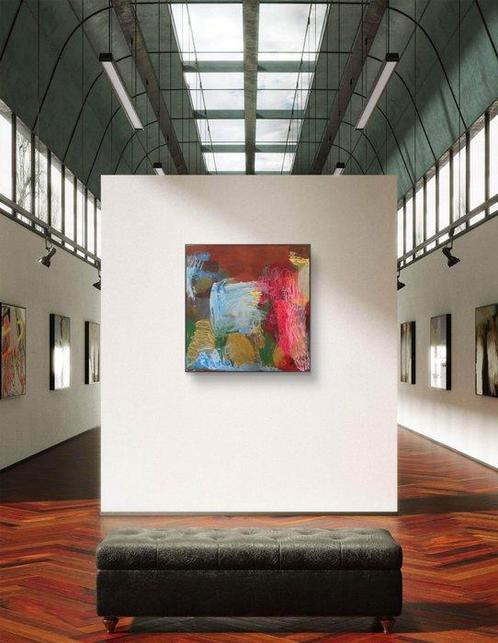 serena piermartiri - Nel suo giardino, Antiek en Kunst, Kunst | Schilderijen | Modern