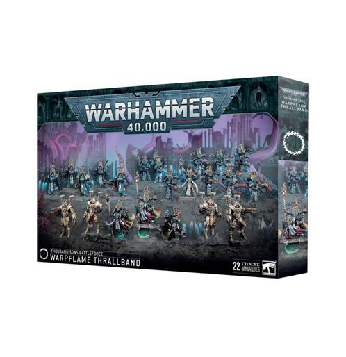 Thousand Warpflame Thrallband (Warhammer 40.000 nieuw), Hobby en Vrije tijd, Wargaming, Ophalen of Verzenden