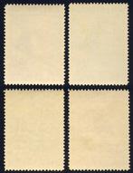 Autriche 1936 - Ensemble complet FIS II. - ANK-Nr. 623 - 626, Gestempeld