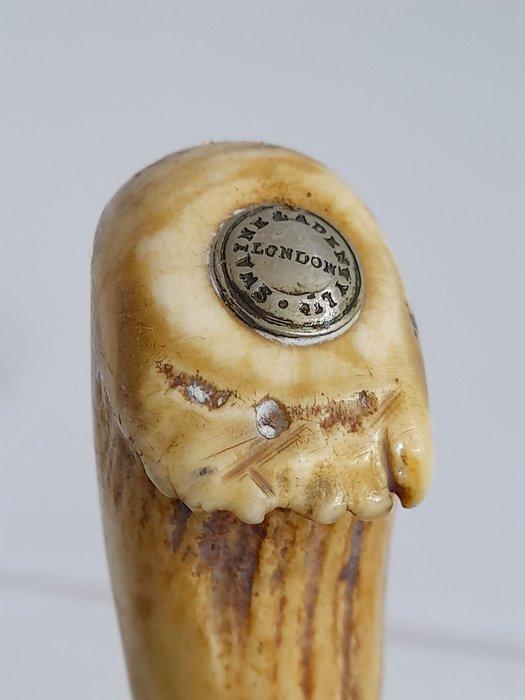 Swaine & Adeney Ltd Wandelstok - .925 zilver - Herens, Antiek en Kunst, Curiosa en Brocante