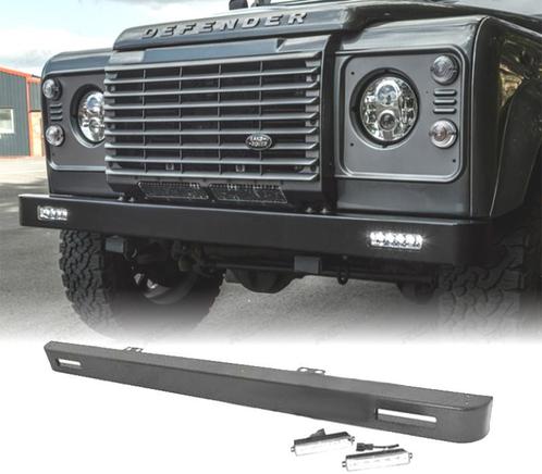 PARE-CHOCS AVANT POUR LAND ROVER DEFENDER 83-16 AVEC LUMIÈRE, Auto-onderdelen, Carrosserie, Verzenden