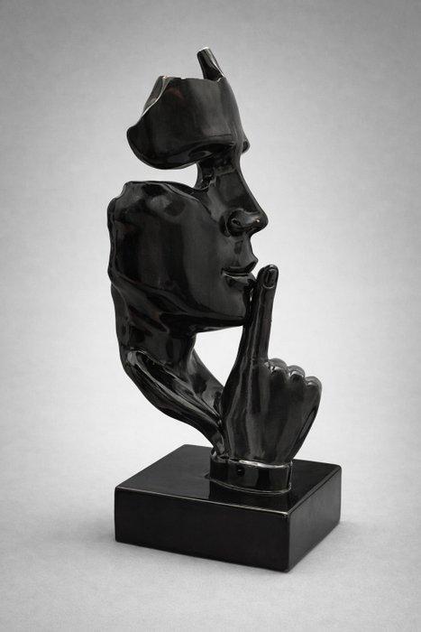 Beeld, Moderne sculptuur – Abstract gezicht met, Antiek en Kunst, Curiosa en Brocante