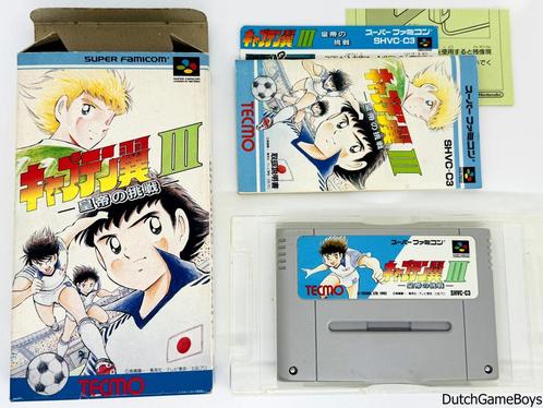 Super Famicom - Captain Tsubasa III, Games en Spelcomputers, Games | Nintendo Super NES, Gebruikt, Verzenden