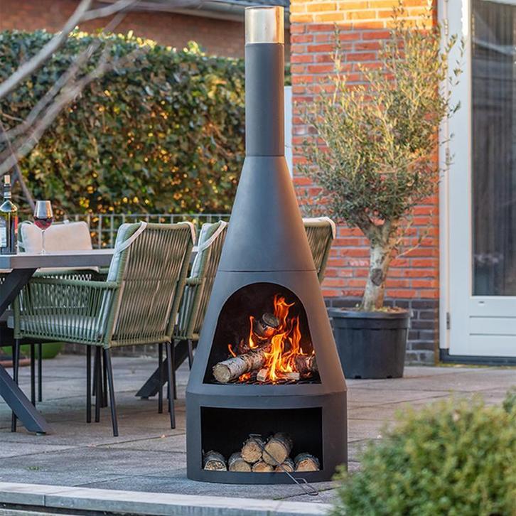 Cheminée dextérieur XL Kingston - Ø 55 x 160 cm | avec, Bricolage & Construction, Systèmes d'alarme, Neuf, Envoi