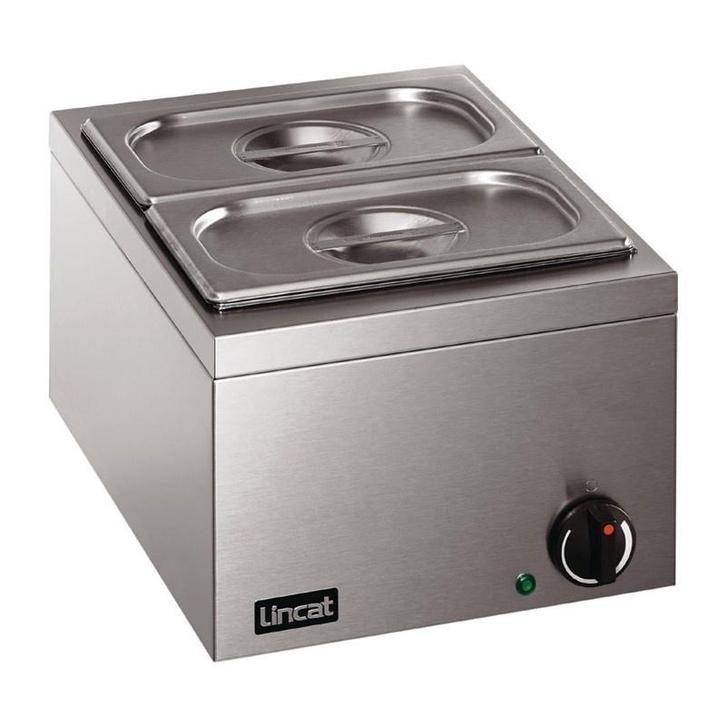 Bain Marie | 0.25kW | RVS | 2x GN 1/4 | 400x285x196mm, Articles professionnels, Horeca | Équipement de cuisine, Envoi