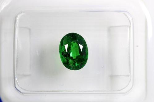 Tsavorite - 1.26 ct - Antwerp Laboratory for Gemstone, Handtassen en Accessoires, Edelstenen