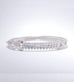 Armband - 14 karaat Witgoud -  3.54ct. tw. Diamant