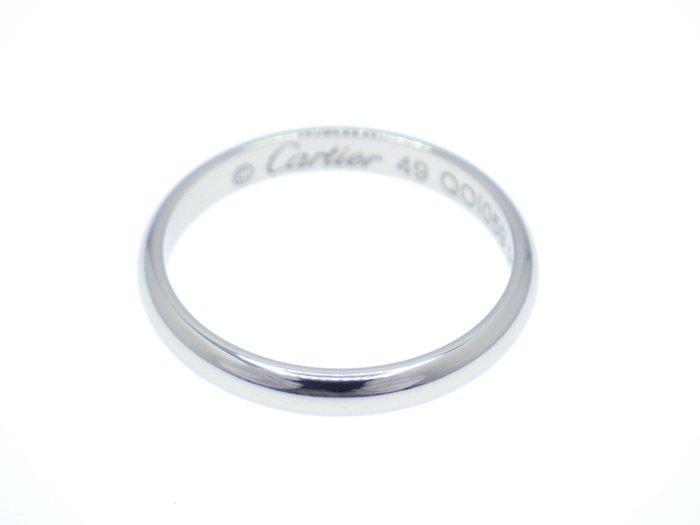 Cartier - Ring - 1895 Wedding band Ring Pt950 Platina, Handtassen en Accessoires, Ringen