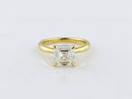 Ring - 14 karaat Geel goud - 2.08ct. tw. Diamant (Lab-grown), Handtassen en Accessoires, Ringen, Nieuw
