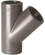 Pvc Y-stuk 50mm 45 graden PN16 (Pvc materiaal), Verzenden, Nieuw