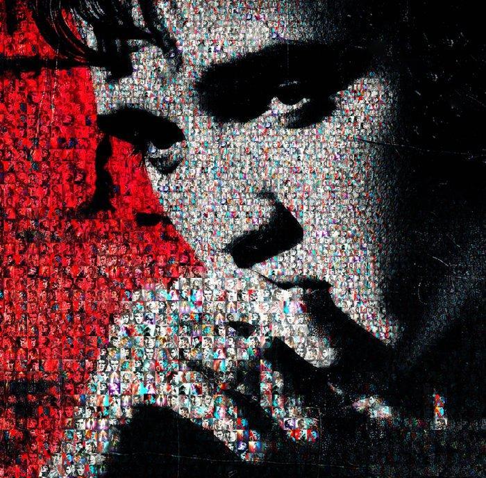 David Law - Echo Waves - Memphis King III - Format XL 60x60, Antiquités & Art, Art | Objets design