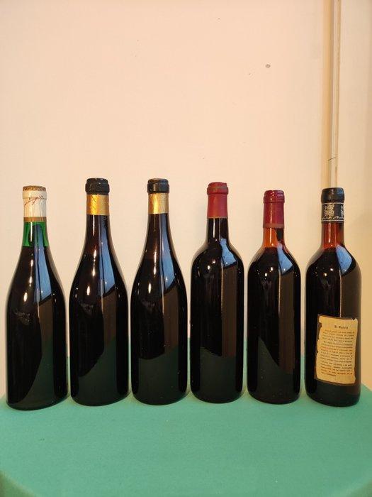 1964 Pistone, 1964 & 1966 Castellana, 1964 & 1973 Contratto,, Verzamelen, Wijnen